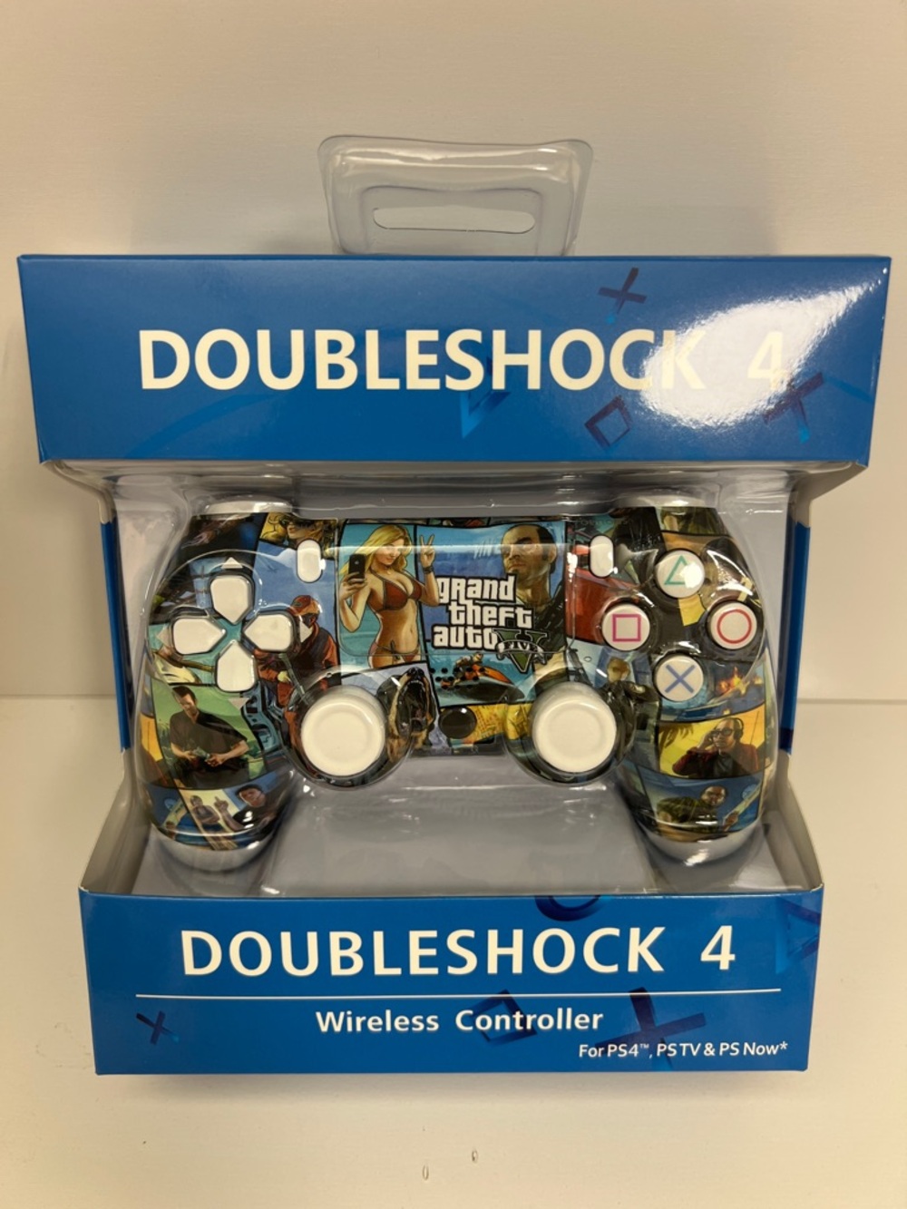 DoubleShock 4 Wireless Controller - Blue Graphic Finish
